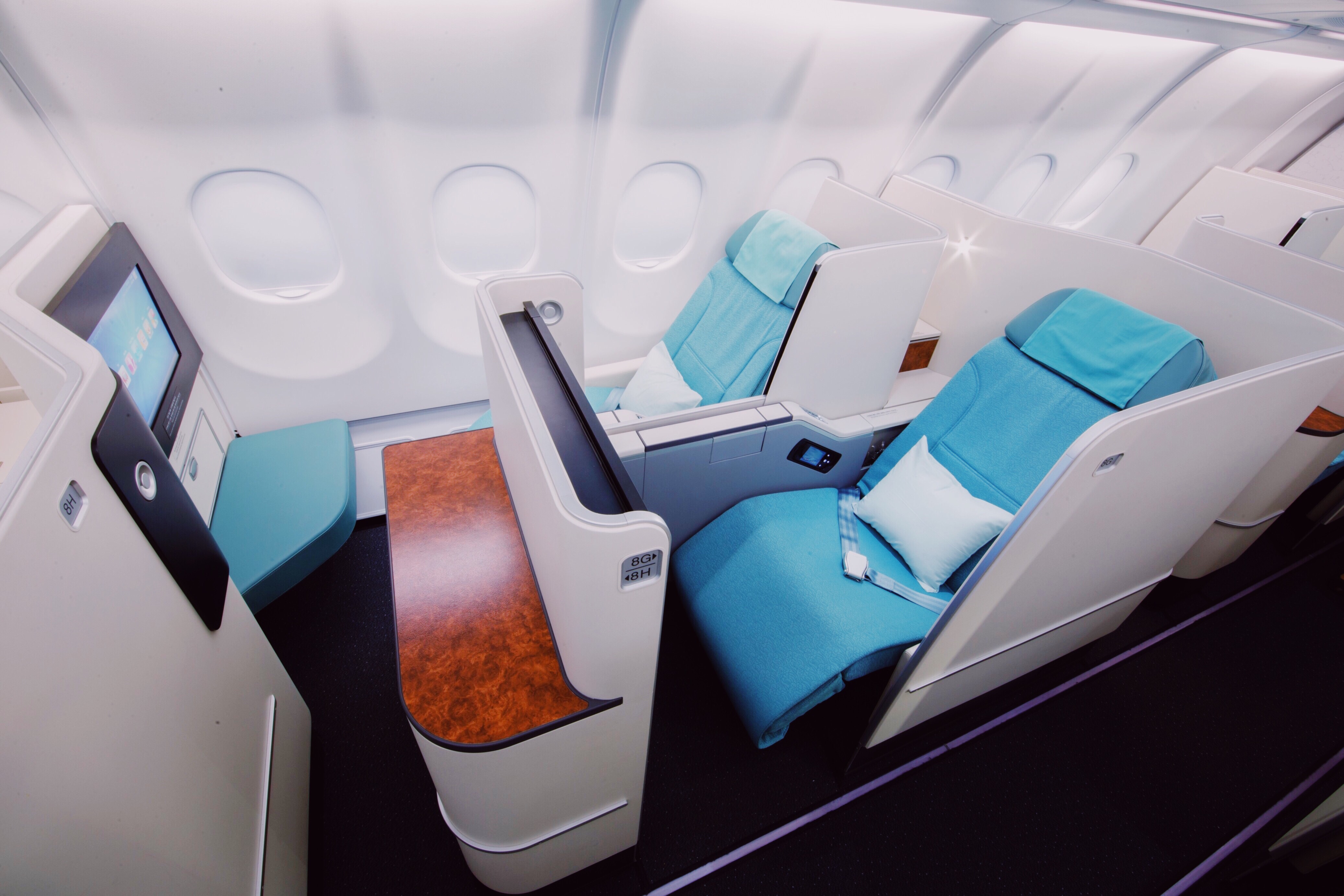 Die Korean Air Boeing 747-8i Prestige Class